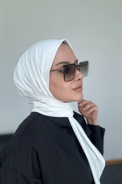 Pratik Elegans Çıtçıtlı Şal Ekru