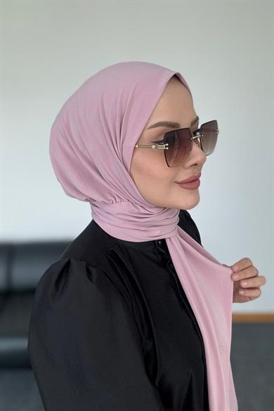 Pratik Elegans Çıtçıtlı Şal Gül Kurusu