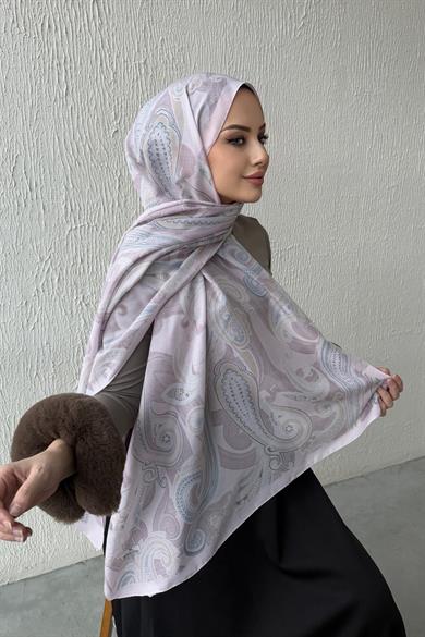 Pudra Zerda Modal İpek Şal