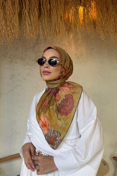 Colorful Tencel Scarf