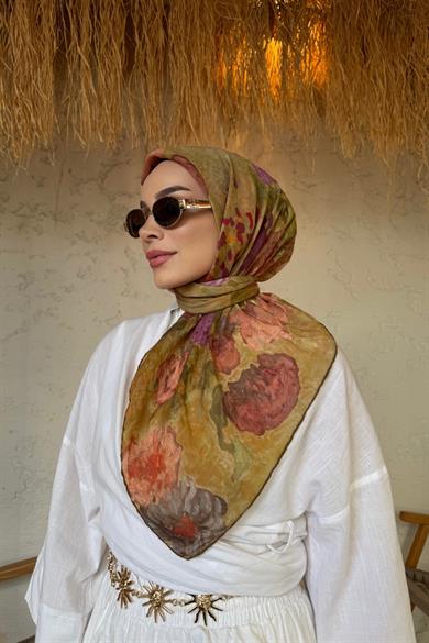 Colorful Tencel Scarf