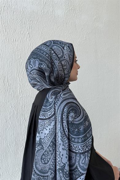 Black Etro Authentic Indian Silk Shawl