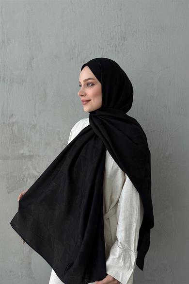 Black Naila Vua Shawl