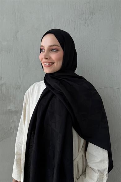 Black Naila Vua Shawl