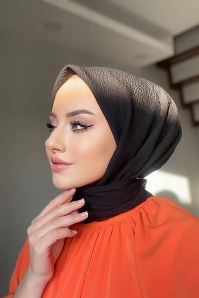 Siyah Naturel Eşarp