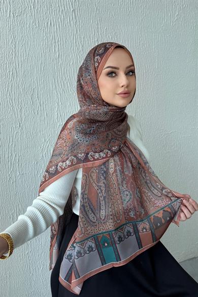 Cinnamon & Cinnamon Etro Authentic Indian Silk Shawl