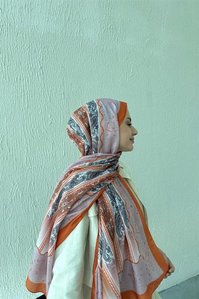 Turuncu Etro Soft Şal