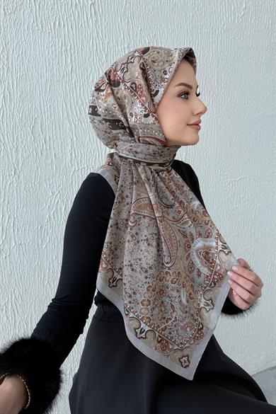 Vizon Etro Modal İpek Şaleşarp