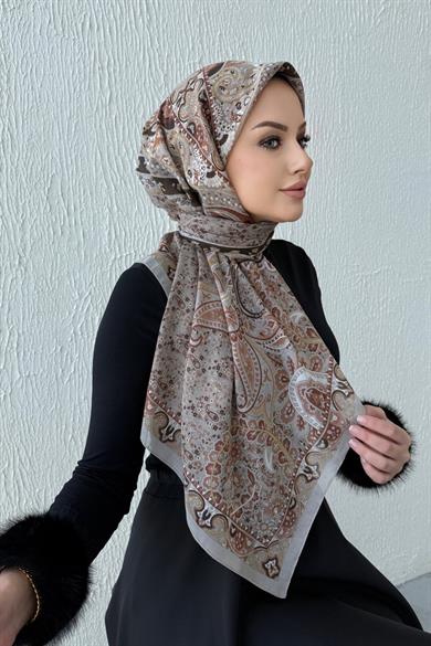 Vizon Etro Modal İpek Şaleşarp