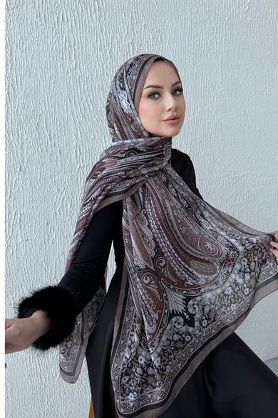 Mink & Tile Etro Authentic Indian Silk Shawl