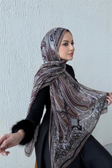 Mink & Tile Etro Authentic Indian Silk Shawl