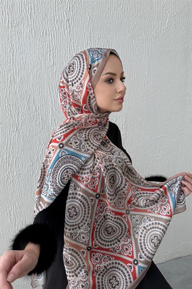 Mink Kösem Indian Silk Shawl