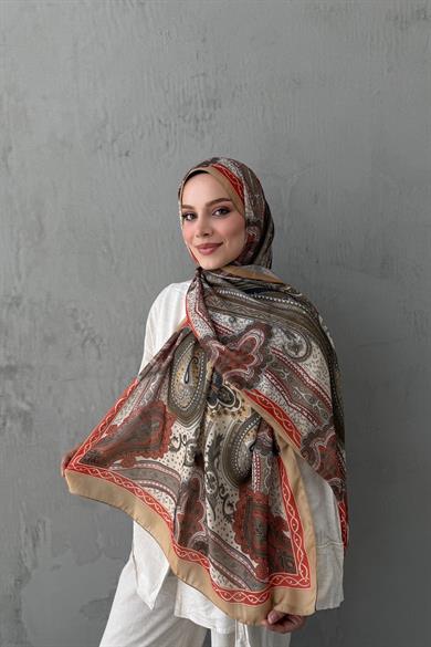 Mink Mahra Authentic Indian Silk Shawl