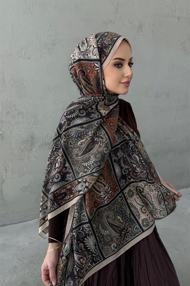 Vizon Maveran Bohem Modal İpek Şal