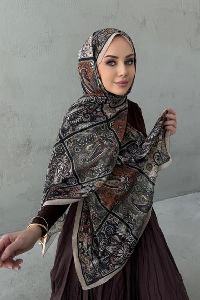 Vizon Maveran Bohem Modal İpek Şal