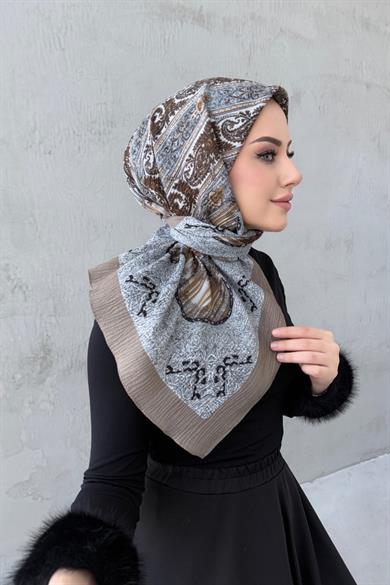 Mink Meftun Natural Scarf