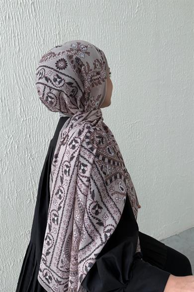 Vizon Mihrimah Bohem Modal İpek Şal
