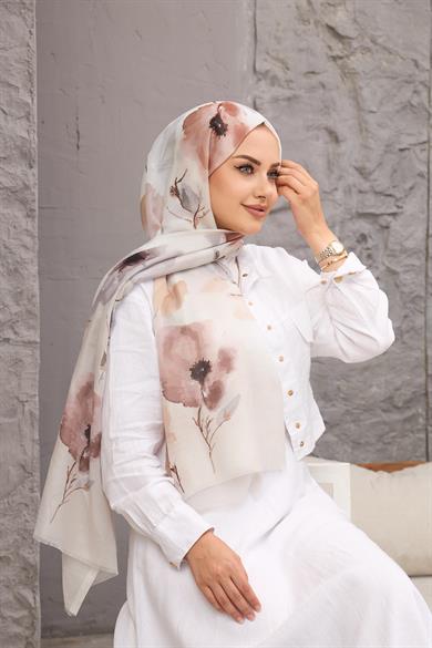 Mink Cotton Silk Shawl
