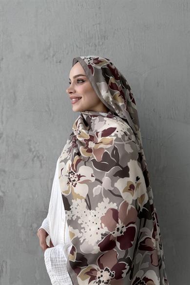 Vizon Rosa Modal İpek Şal