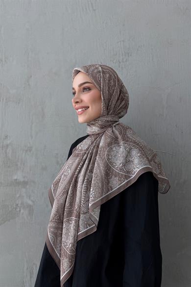 Vizon Şehvar Bohem Modal İpek Şaleşarp