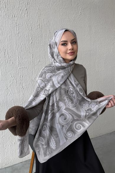 Vizon Zerda Modal İpek Şal