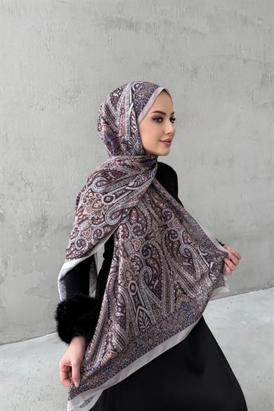 Vizon&Mürdüm Milena Modal İpek Şal