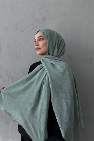 Yeşil Coac Fresh Pamuk Şal