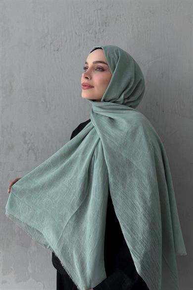 Yeşil Coac Fresh Pamuk Şal