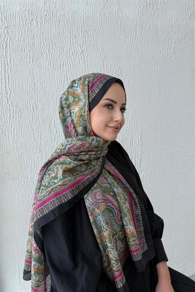 Yeşil Etro Vual İpek Şal