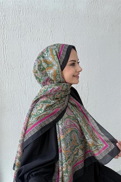 Yeşil Etro Vual İpek Şal