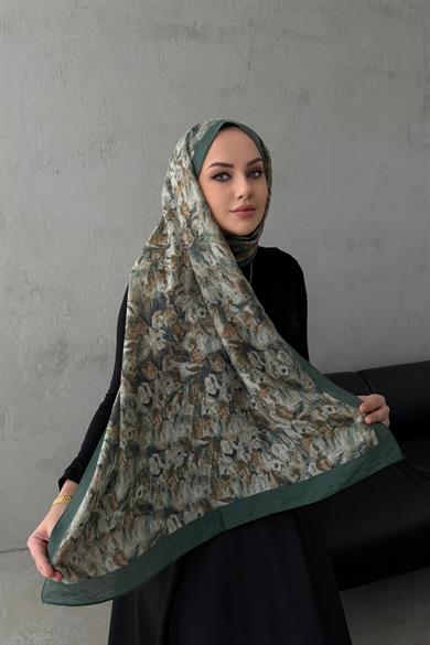 Yeşil Melisa Tensel Şal 