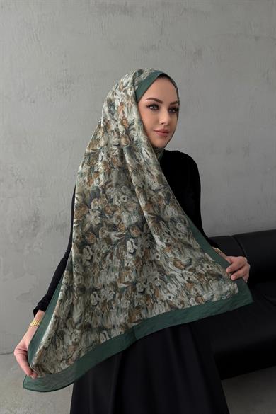 Yeşil Melisa Tensel Şal 