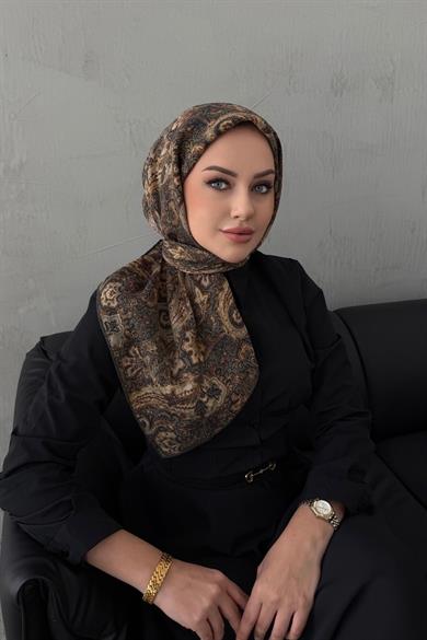 Yeşil Merie Tensel Eşarp 