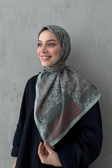 Green Nirva Bohemian Modal Silk Shale Scarf