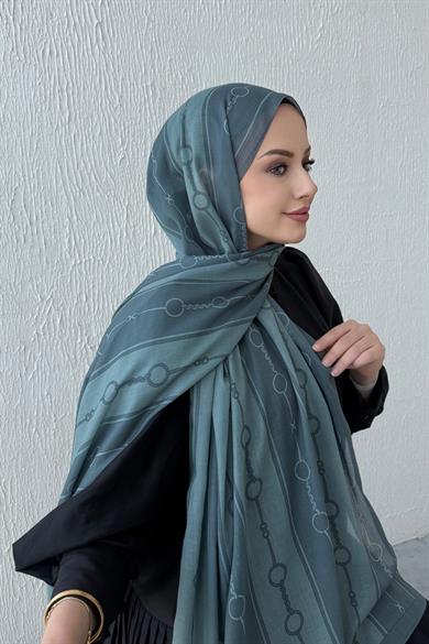 Green Sapphire Modal Silk Shawl