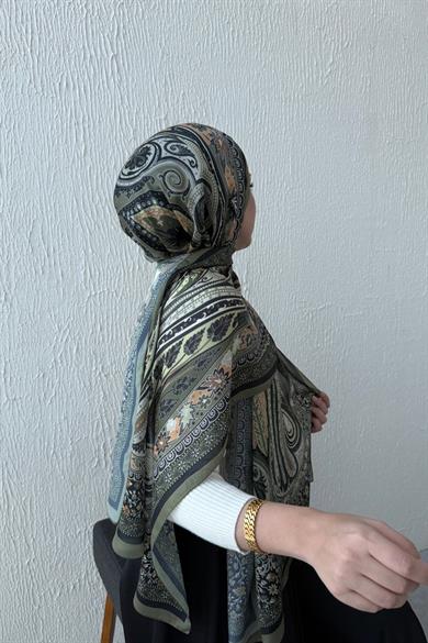 Green & Green Etro Authentic Indian Silk Shawl