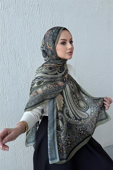 Green & Green Etro Authentic Indian Silk Shawl