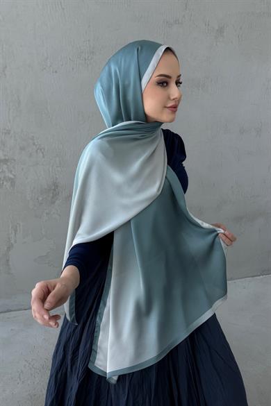 Yeşil&Taş Degrade Şal