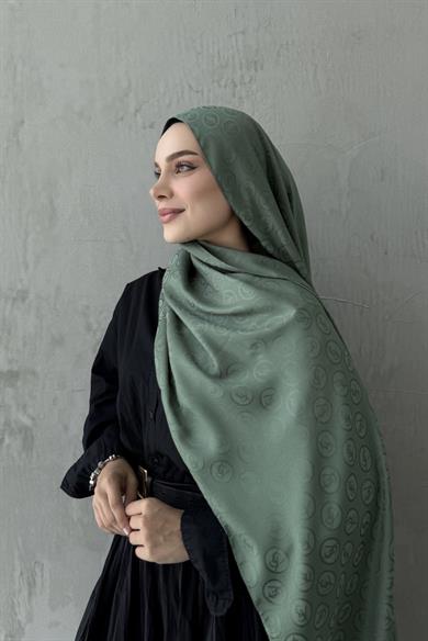 YLS desen jakarli sal yesil