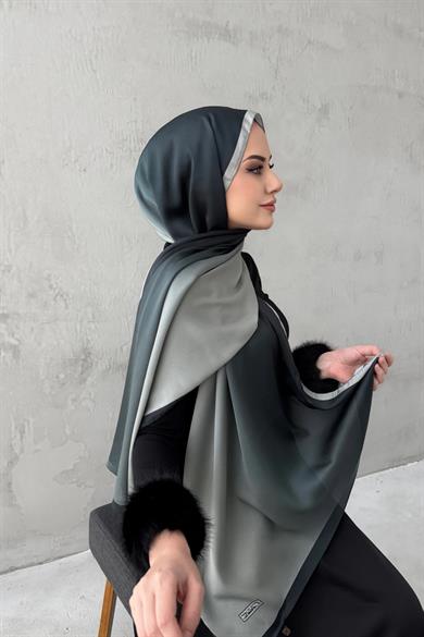 Emerald Gradient Shawl