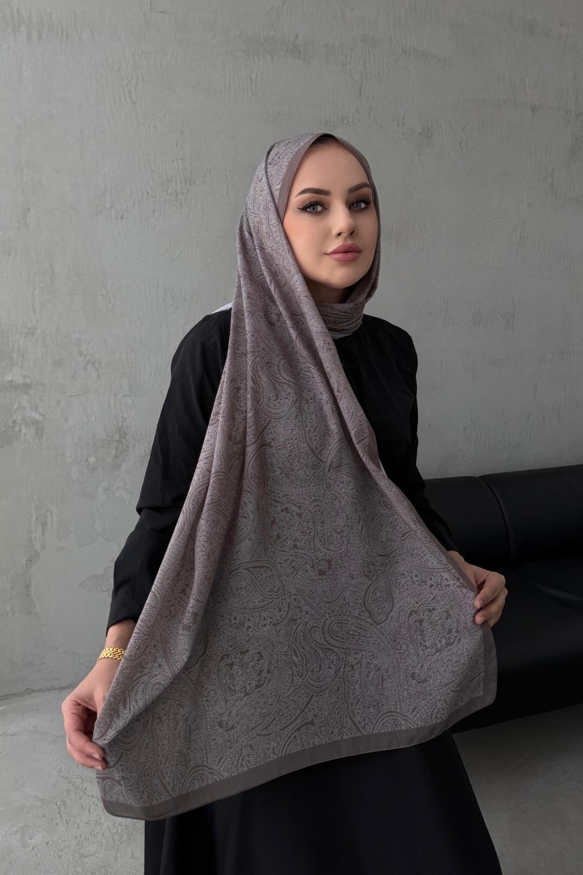 Açık Vizon Harmoni Modal İpek Şal 