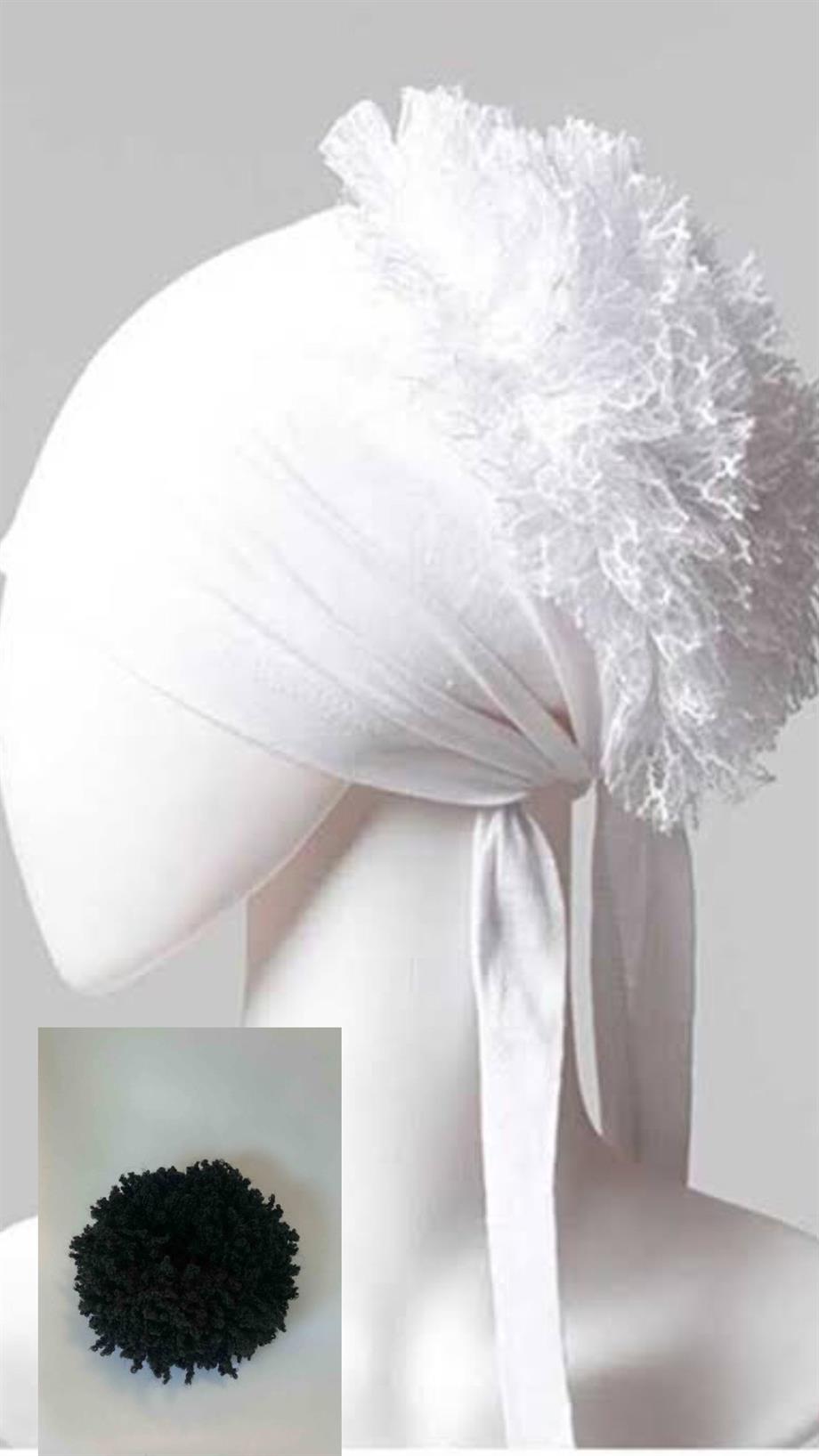 White Bonnet Set