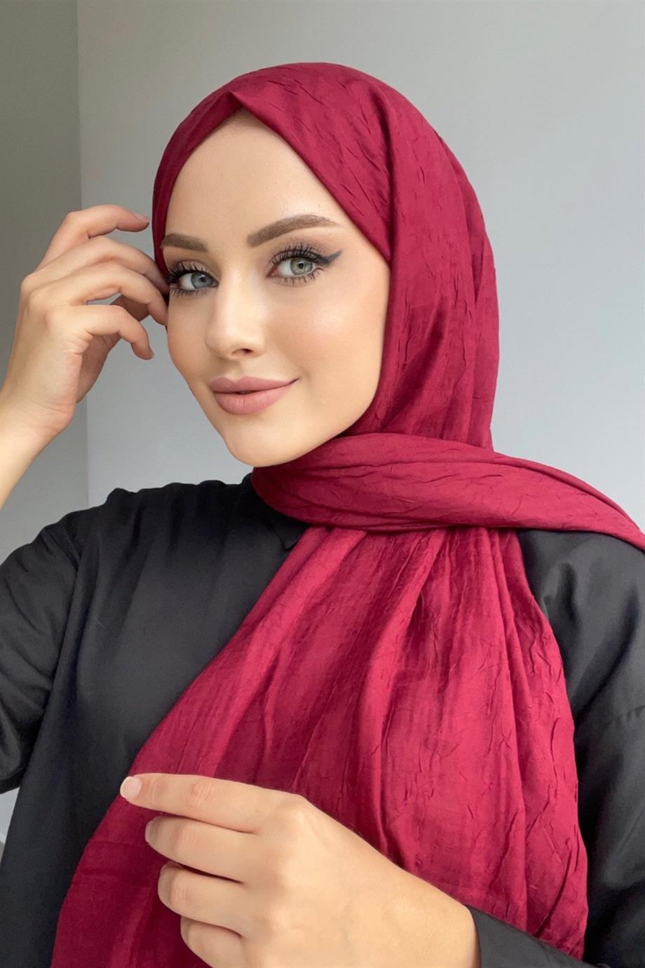 Burgundy Bamboo Shawl