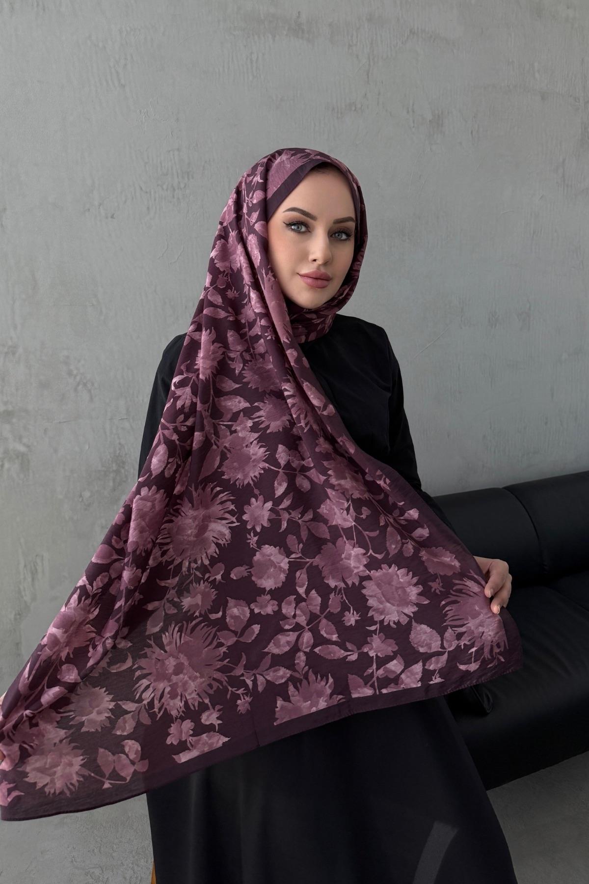 Bordo Eylülzade Tensel Şal