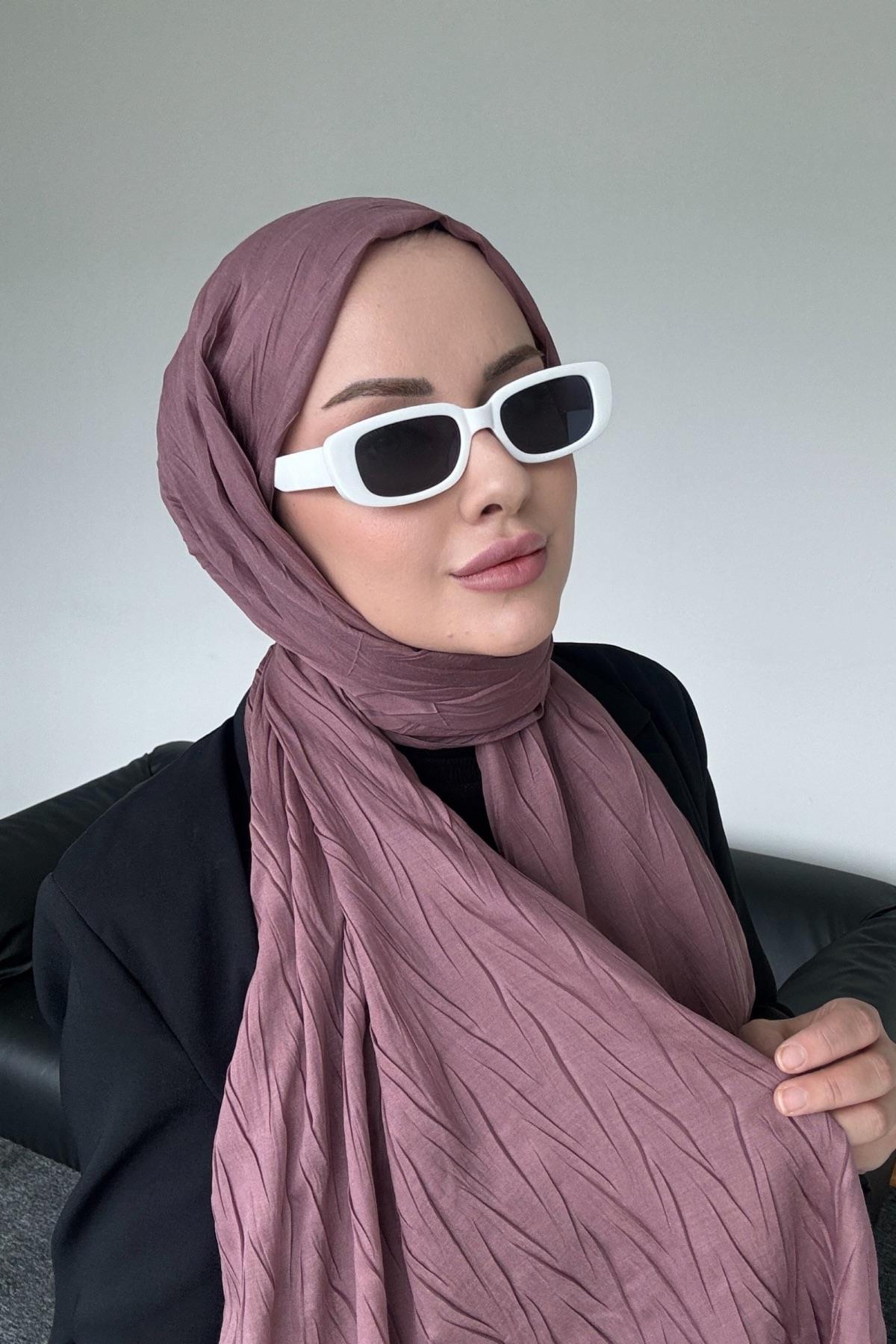 Textured Bamboo Shawl Dusty Rose