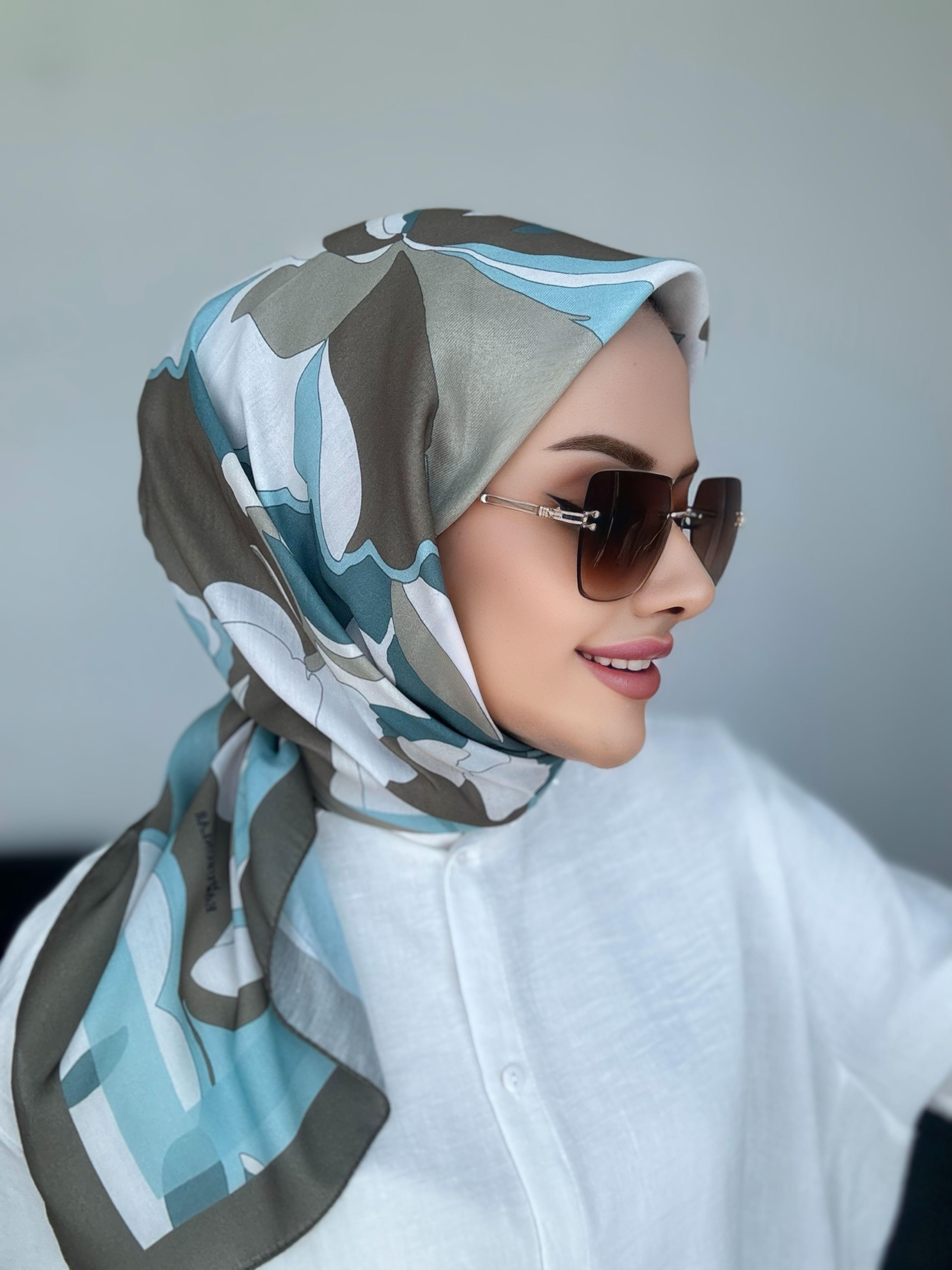 Eda Dijital Soft Eşarp Çağla