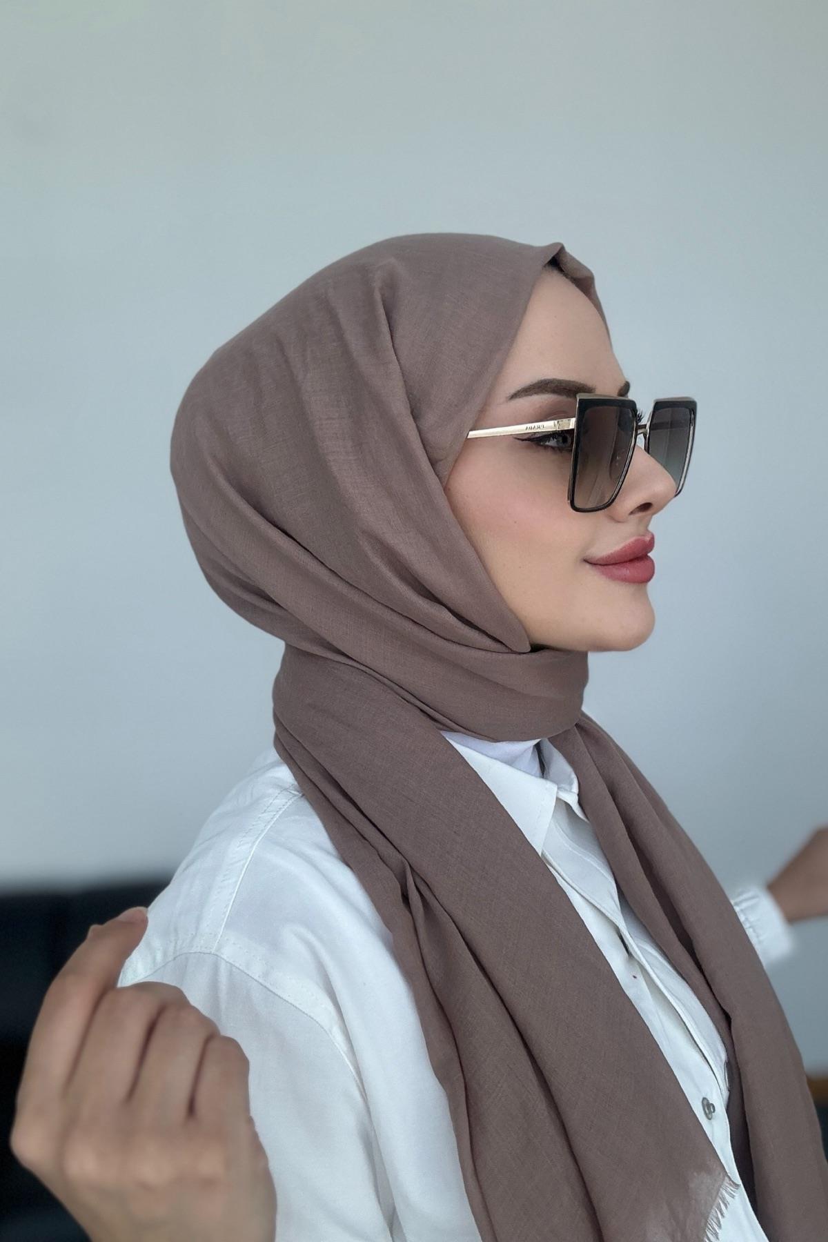 Fresh Cotton Shawl Milk Coffee