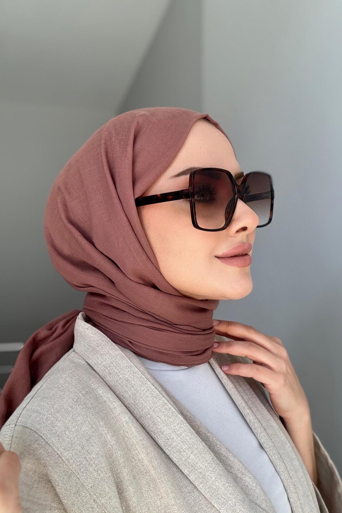 Fresh Cotton Shawl Salmon