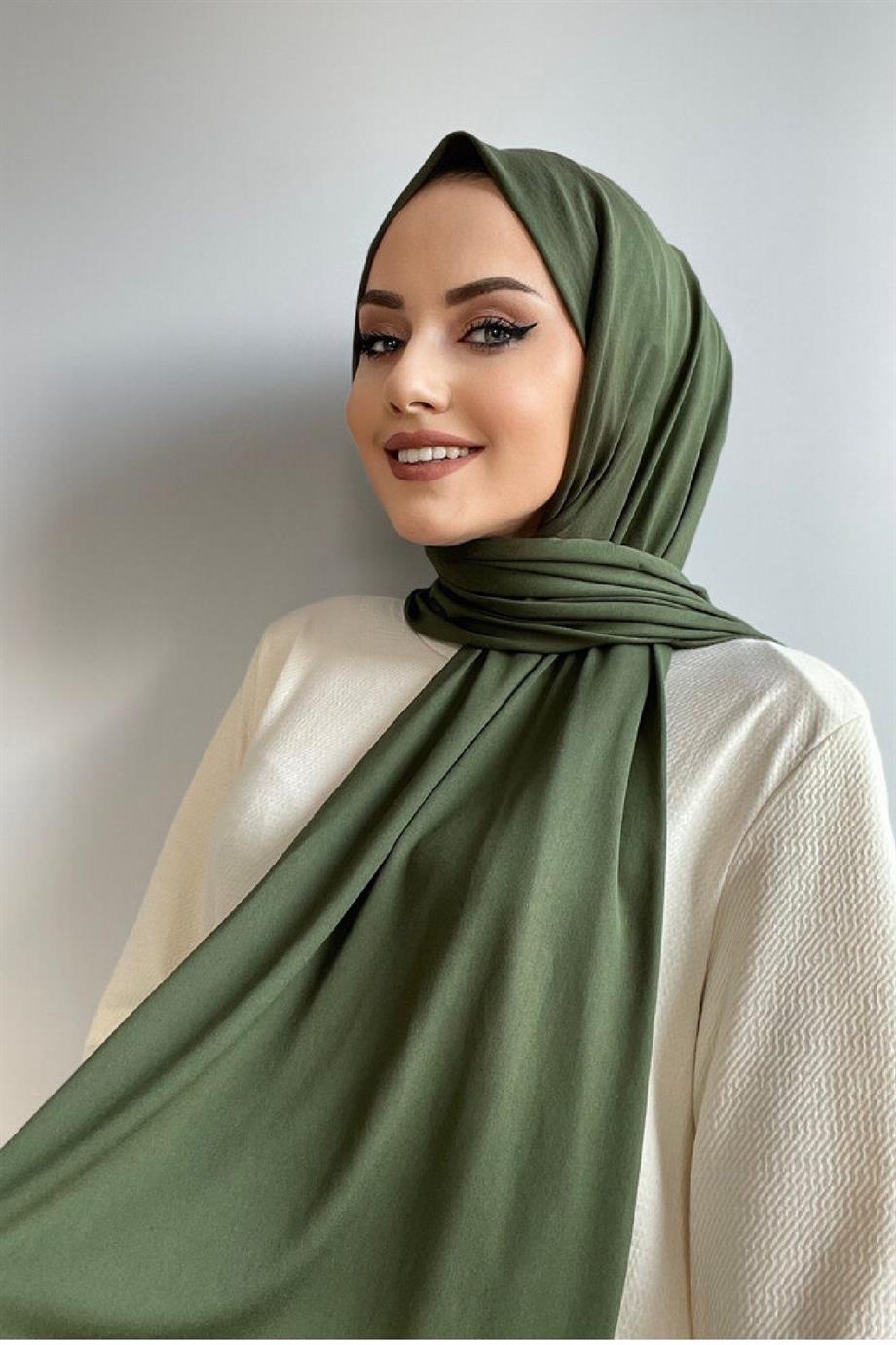 Khaki Combed Shawl