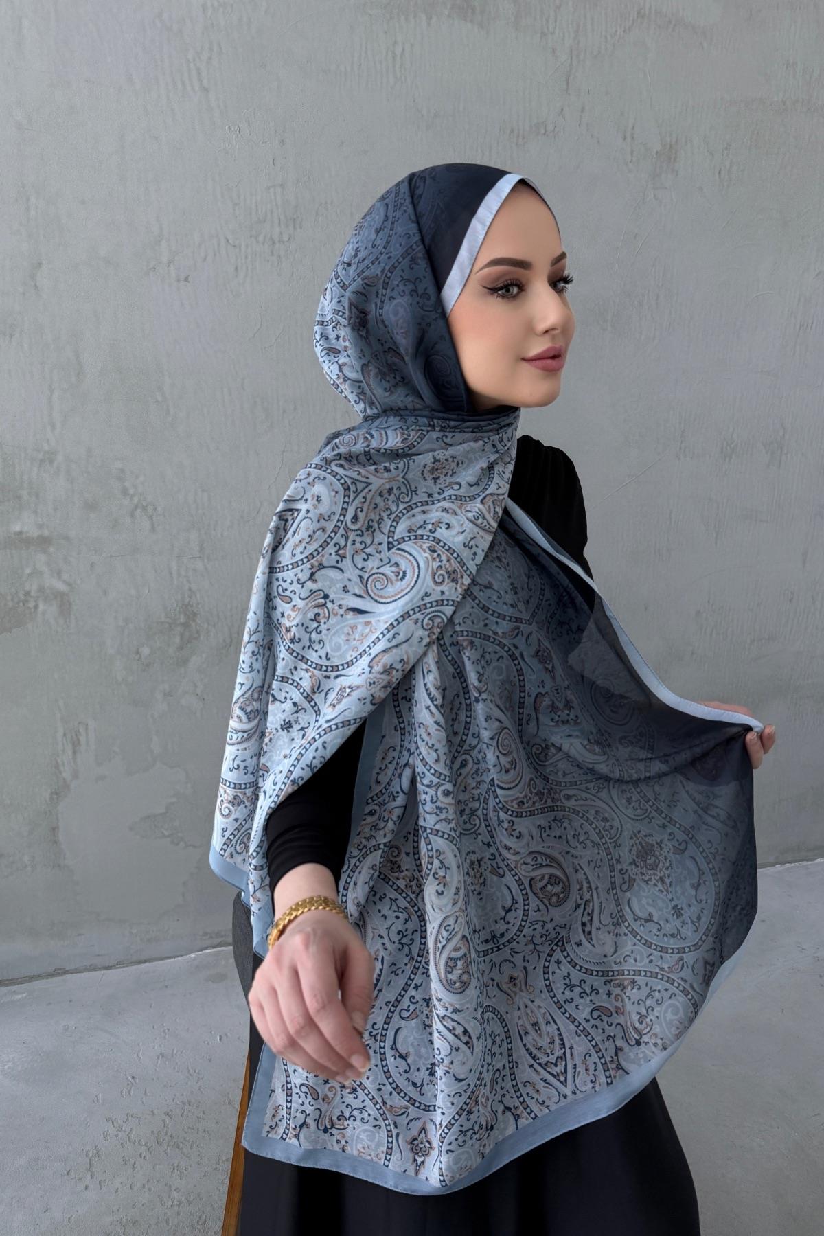 Hare Bohem Modal İpek Şal